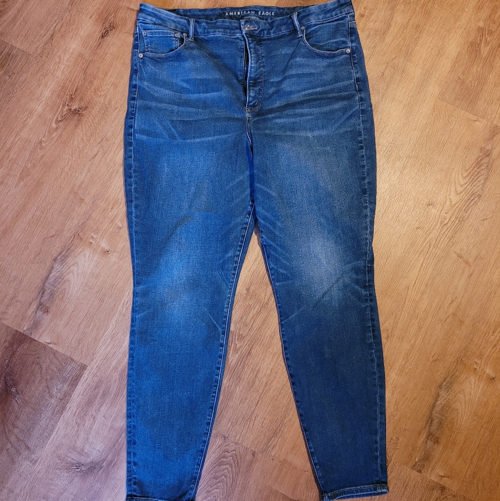 American Eagle Curvy Super HI Rise Jegging 22L